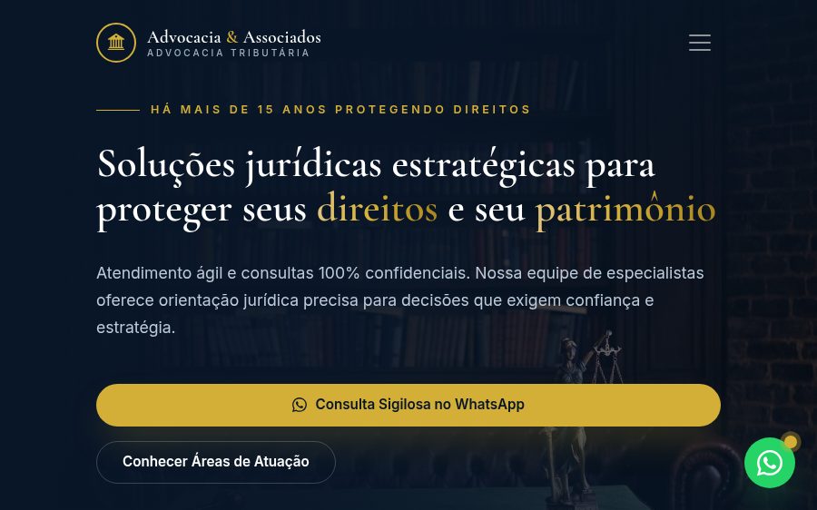 Prévia do template advocacia-associados