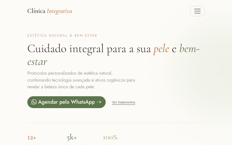 Prévia do template clinica-integrativa