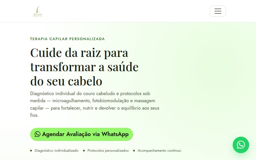 Prévia do projeto dani-santos-terapeuta-capilar