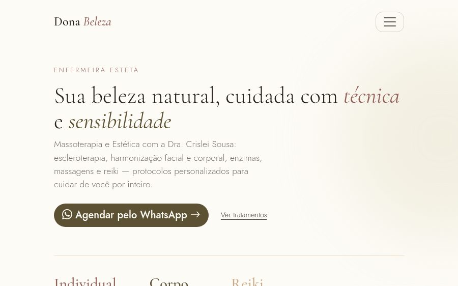 Prévia do projeto dona-beleza-crislei-sousa