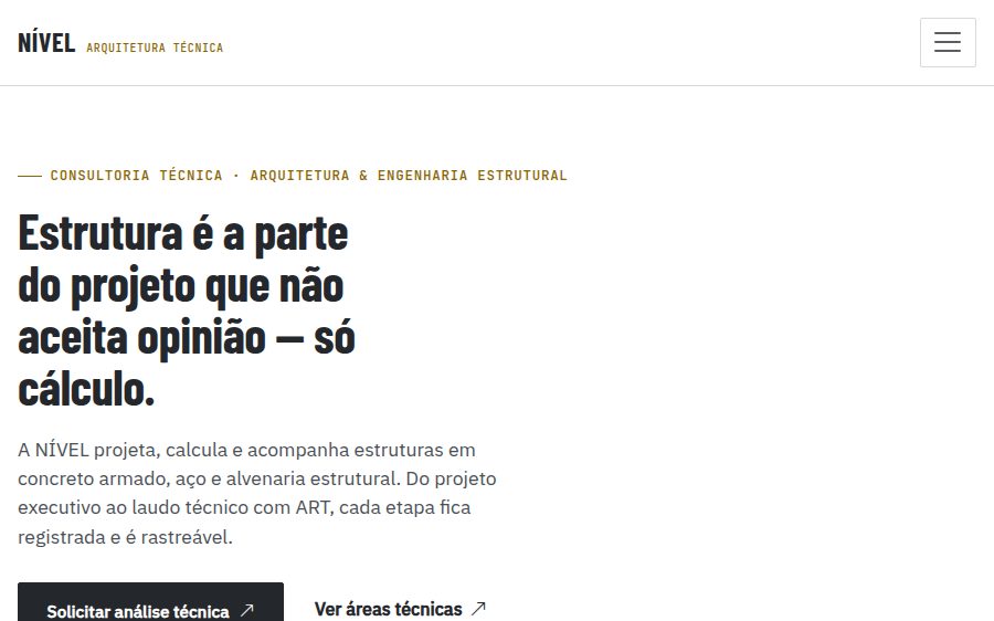 Prévia do template nivel-tecnica