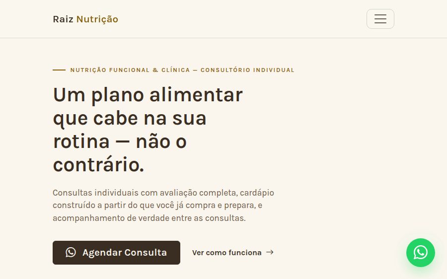 Prévia do template raiz-nutricao