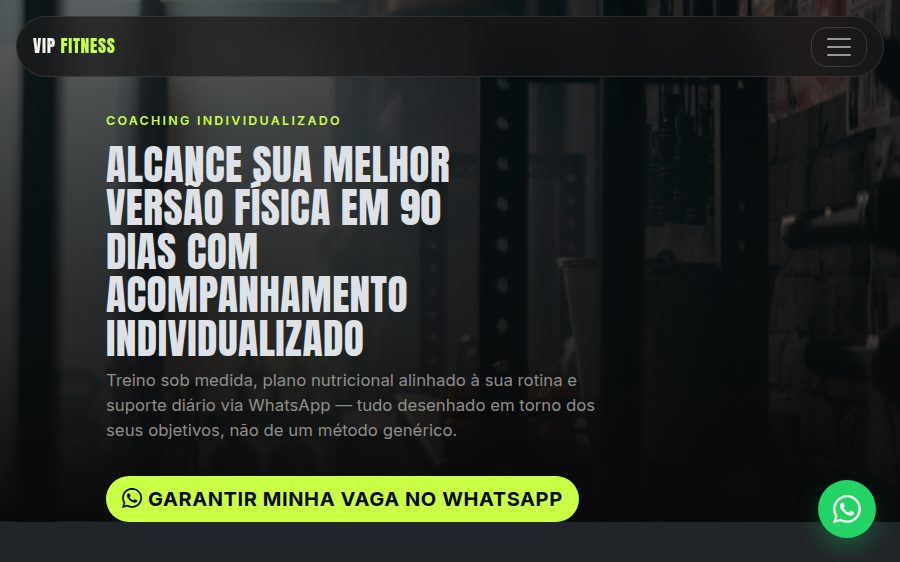 Prévia do template vip-fitness